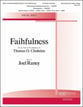 Faithfulness Vocal Solo & Collections sheet music cover